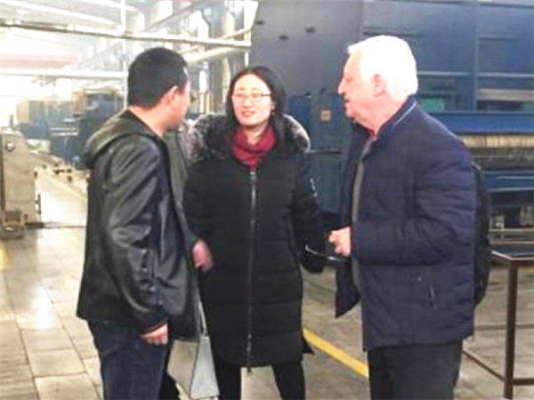 巴西客户来我秋葵视频在线观看在线播放下载厂家参观秋葵APP最新版安装18岁并洽谈进一步合作事宜